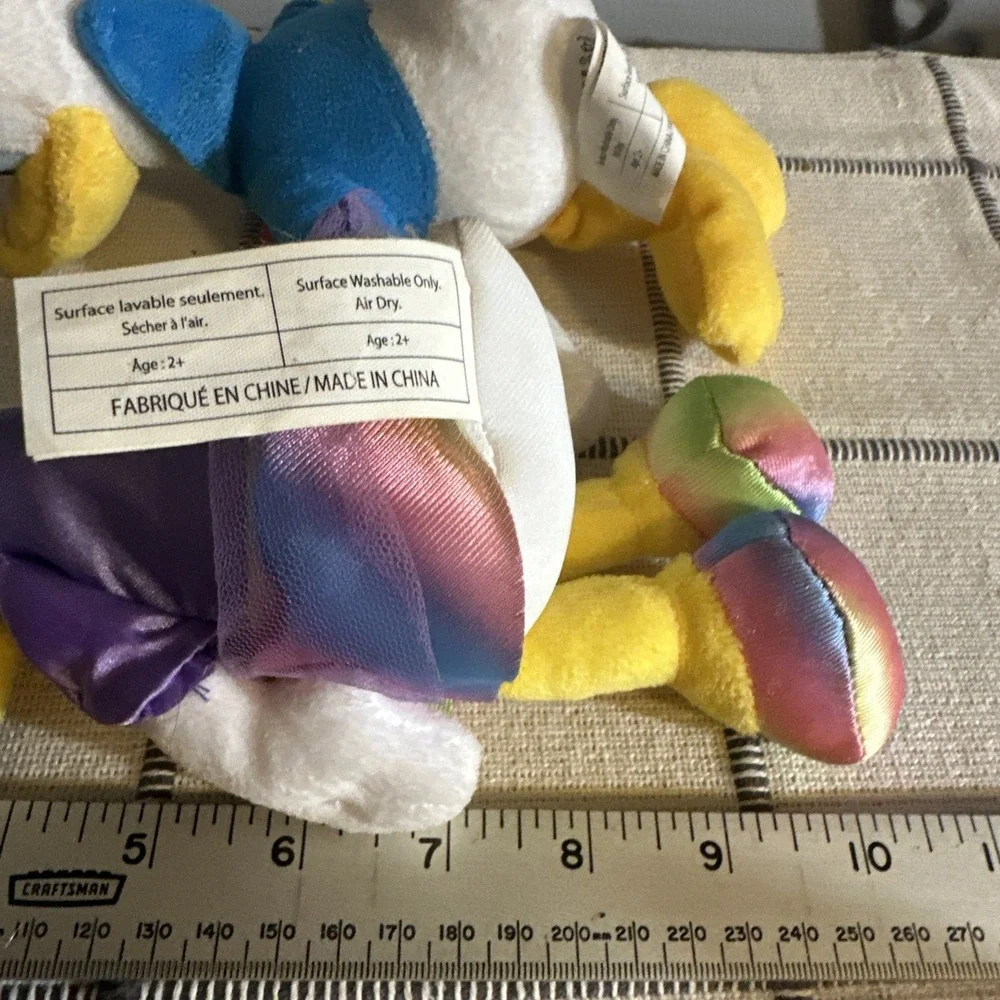 Daisy Duck and‎ Donald Duck plush set Disney 10 inch Stuffed Animals